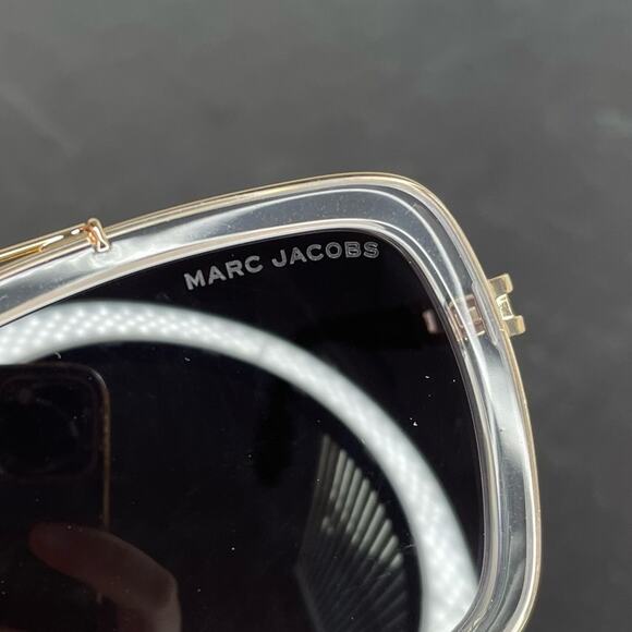 Marc Jacobs MARC 674/S 900/9O CRYSTAL Metal Sunglasses Men’s Sz 55-20-145 - Picture 10 of 10